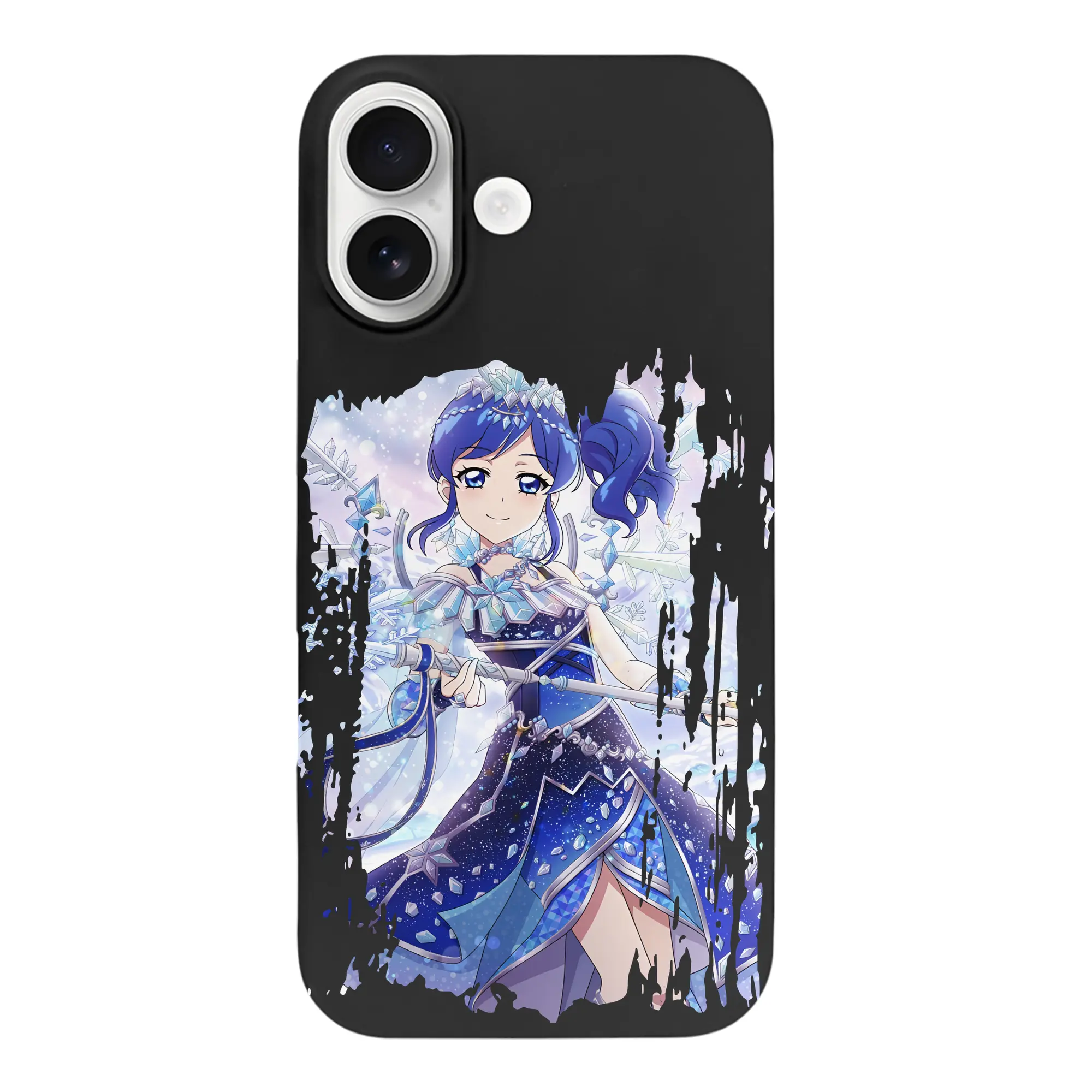 アイカツ グッズ 霧矢 あおい - iPhone 17 シリーズ シリコンケース 薄型 耐衝撃 指紋防止 ソフトタッチカバー 精密フィット 傷防止 保護ケース iPhone 17/17 Air/17 Pro/17 Pro Max 対応
